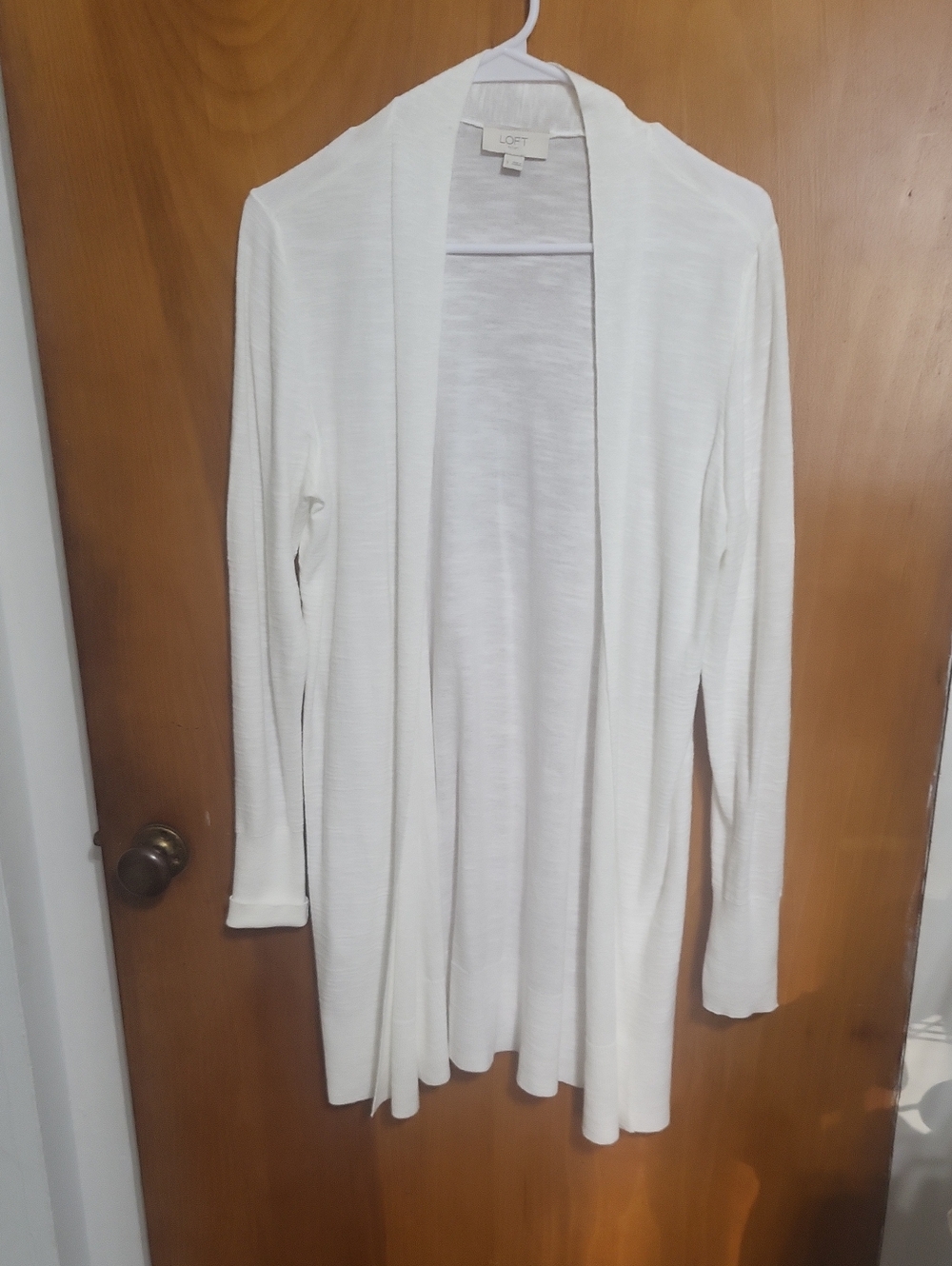 LOFT Size Small- Lightweight Open-Front Cardigan
